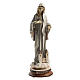 Estatua Reina de la Paz Medjugorje 21 cm  e iglesia s1