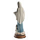 Estatua azul Reina de la Paz con iglesia Medjugorje 21 cm s4