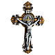 Krucyfiks Medjugorje Świętego Benedykta 26x18 cm s3