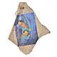Picture in Medjugorje stone, Our Lady and baby 33x19cm s1