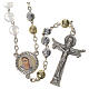 Pearly Medjugorje rosary with Holy Spirit s1