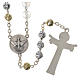Pearly Medjugorje rosary with Holy Spirit s2
