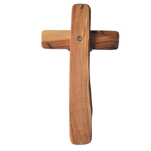 Medjugorje olive wood crucifix 2