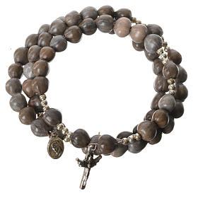 Bracelets, dizainiers: Bracelet Medjugorje spirale Croix Lacryma-jobi Bracelets, dizainiers: Bracelet Medjugorje spirale Croix Lacryma-jobi