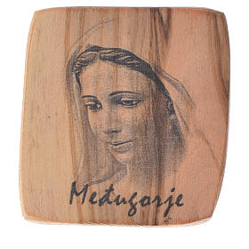 Cruzes e Ímanes: Íman oliveira Medjugorje 5x4 cm