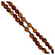 Medjugorje rosary in olive wood Pope Francis s3