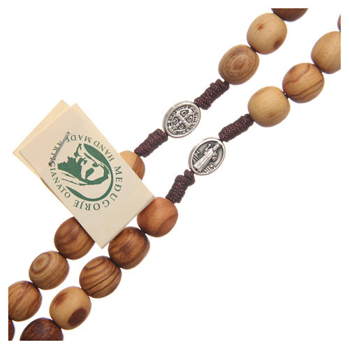 Rosary beads in Medjugorje olive wood 3