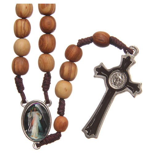 Rosary beads in Medjugorje olive wood 2