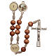 Way of the Cross Medjugorje rosary in olive wood s1