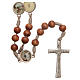Way of the Cross Medjugorje rosary in olive wood s2