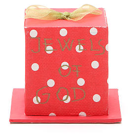 Gottes Zärtlichkeiten Geschenkbox mit grünem Band Medjugorje (Englisch)