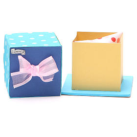 God's caresses box with pink ribbon, Medjugorje