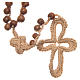 Medjugorje rosary in wood with grains measuring 9mm s2