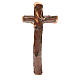 Crucifixo madeira de Medjugorje de parede s2