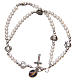 Bracelet with hearts and cross Our Lady of Medjugorje s2