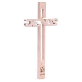 Croce Jesus Medjugorje in faggio