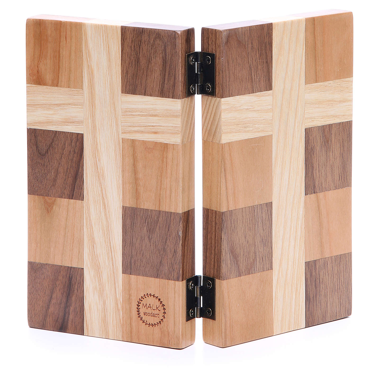 Diptychon Ave Maria 3 Holz Type Italienisch Online Verfauf Auf