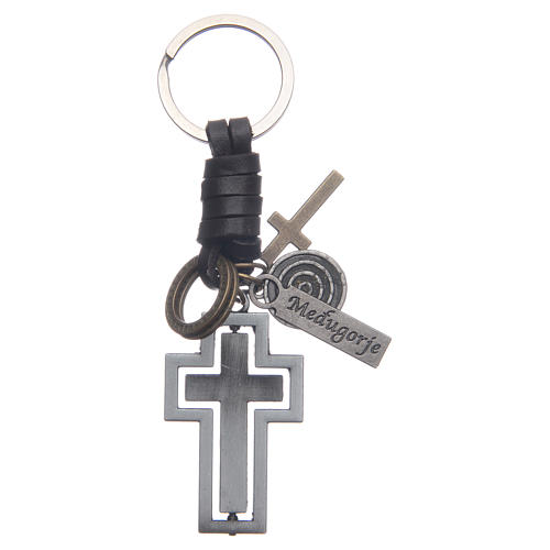 Portachiavi metallo Medjugorje 1