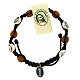 Olivenholz Armband mit wundertätiger Medaille s2