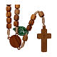 Medjugorje rosary in olive wood 8 mm s2
