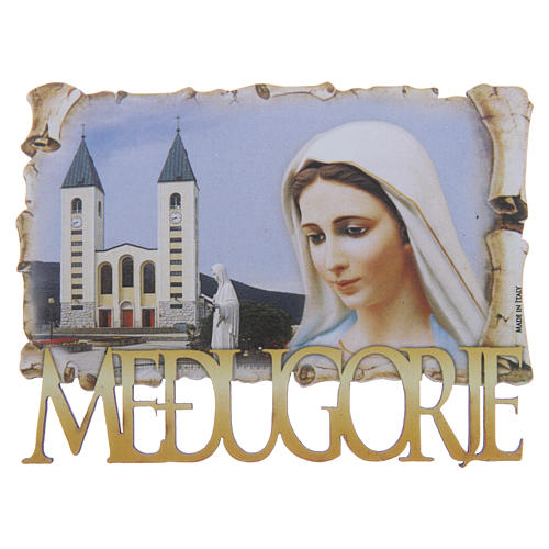 Our Lady of Medjugorje magnet 1