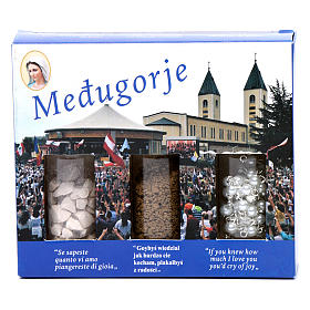Medjugorje kit earth stones and rosary Medjugorje