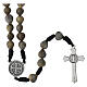 Chapelet Medjugorje Larmes de Job corde grise s3