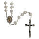 Medjugorje rosary with stone grains and chain s1