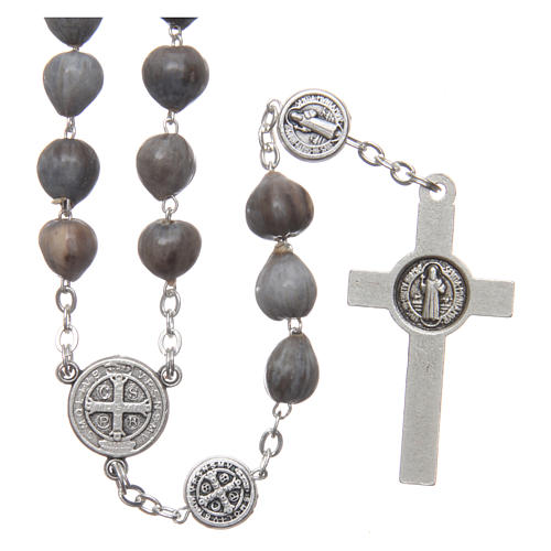 Medjugorje rosary tears of Job with chain 2