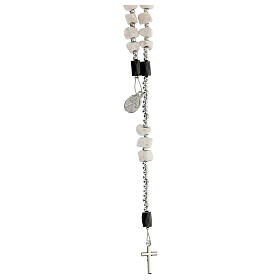 Medjugorje stone rosary bracelet with magnets