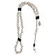 Medjugorje stone rosary bracelet with magnets s4