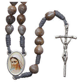 Rosario Medjugorje Lágrimas de Job Cuerda Gris