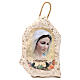 Plaster image of Our Lady of Medjugorje 13x9 cm s1