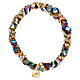 Bracciale Medjugorje vetro grigio s1