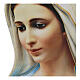 Wizerunek nieregularny Madonna z Medjugorie, szczegóły złoty kolor s2