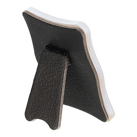 Cadre Notre-Dame Medjugorje vitrocéramique 8x6 cm s3