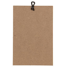 Cadre aggloméré Notre-Dame Medjugorje 15x10 cm s3