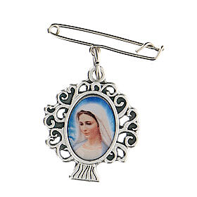 Madonna-Anstecker Medjugorje Lebensbaum