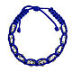 Bracelet corde symboles Medjugorje émail s2