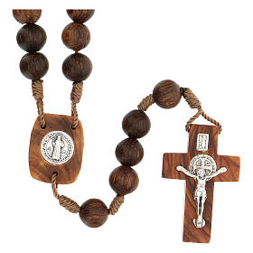 Rosary Abonos wood Medjugorje 8 mm 