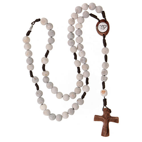 Medjugorje stone rosary 8 mm 4