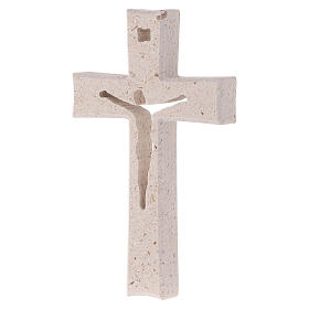 Medjugorje marble cross 14 cm