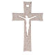 Croce Medjugorje marmo 14 cm s1