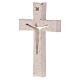 Croce Medjugorje marmo 14 cm s2