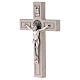 Krzyż Medjugorje, medalik Świętego Benedykta, 18 cm s3