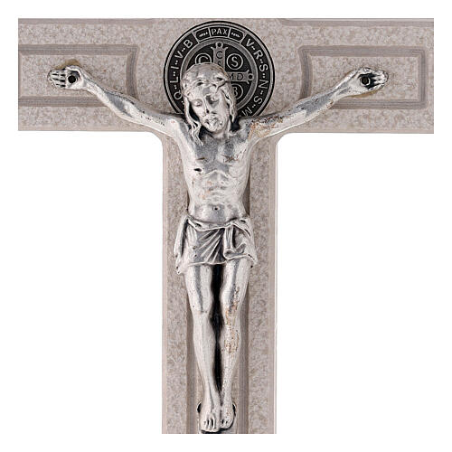 Medjugorje cross St Benedict medal 18 cm 2