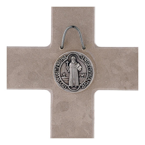 Medjugorje cross St Benedict medal 18 cm 4