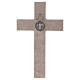 Medjugorje cross St Benedict medal 18 cm s6