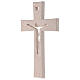 Croce Medjugorje marmo con gancio 26 cm s2