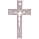 Croce Medjugorje marmo con gancio 26 cm s4
